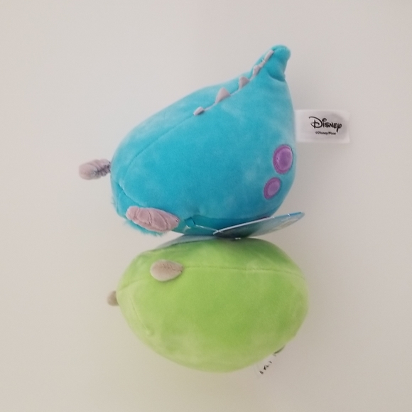 A bundle of 2 small size squishmallows Sulley & Mike - Picture 2 of 3